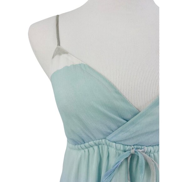 Lauren Conrad Pastel Watercolor Empire Waist Maxi Dress - Picture 4 of 14